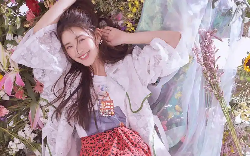 赵露思优雅迷人写真桌面壁纸