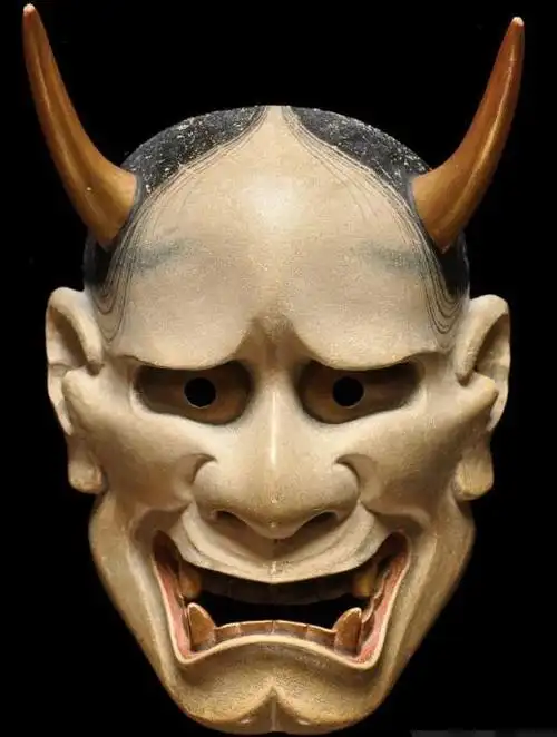 日本鬼怪般若面具的绘画参考建议大家不要盯太久啊