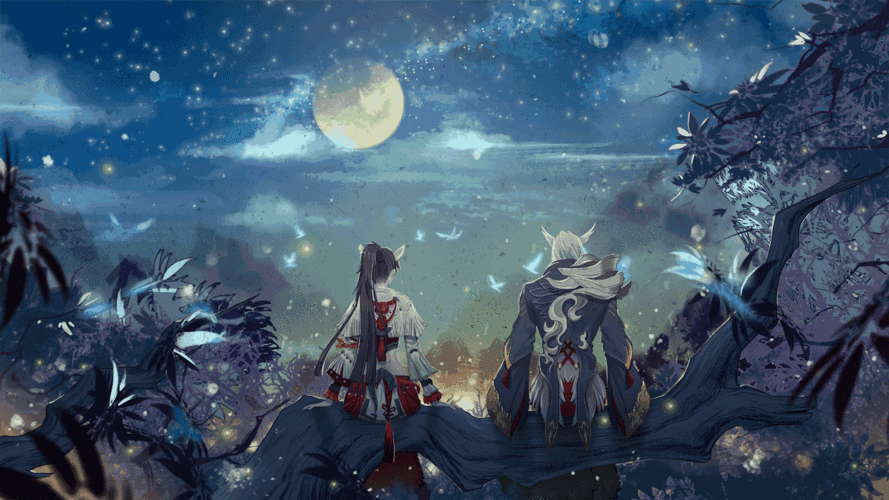 七夕壁纸这碗狗粮先吃为敬