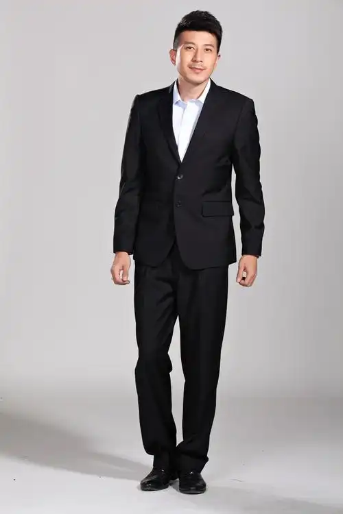 2014正品男士西服套装 商务职业装 面试工作韩版修身男式西服套装图片