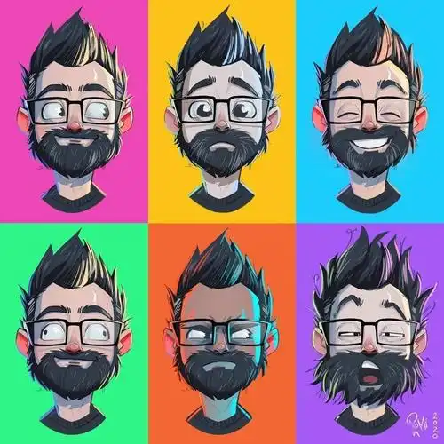 极具夸张表情的动漫设计romitempest