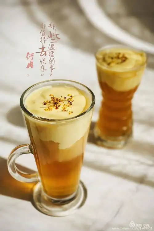 【美食每刻】白桃乌龙奶盖茶