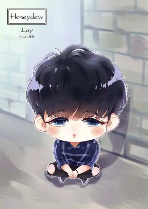 张艺兴q版萌图壁纸