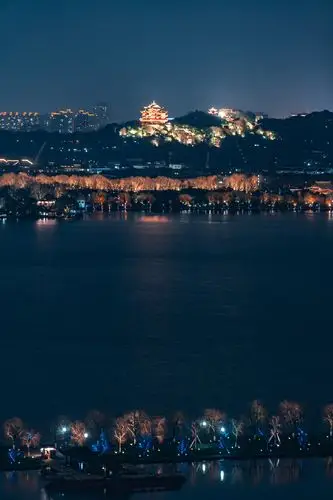 杭州西湖夜景(竖图) - 大明趣旅行 - 图虫