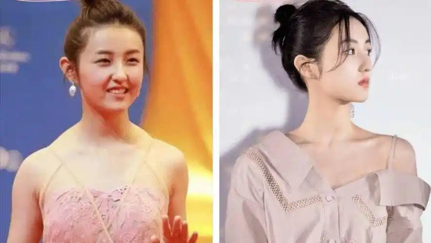 张子枫是我觉得减肥后变化最大的女明星,溜肩也变成了直角肩_身材