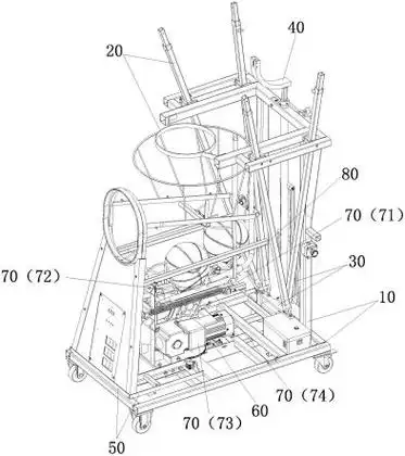 一种篮球自动发球机的制作方法