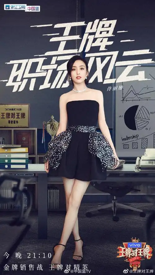 王牌对王牌# 精英销售队@佟丽娅 @王耀. 来自中国蓝tv - 微博