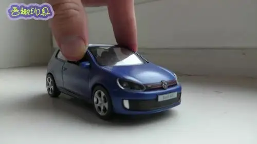 10辆微型汽车模型玩具展示