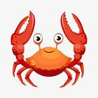 螃蟹卡通头像大全可爱点击鼠标右键下载