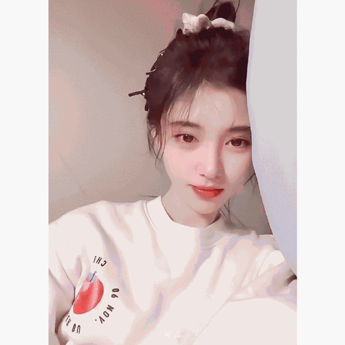 鞠婧祎双丸子头女高