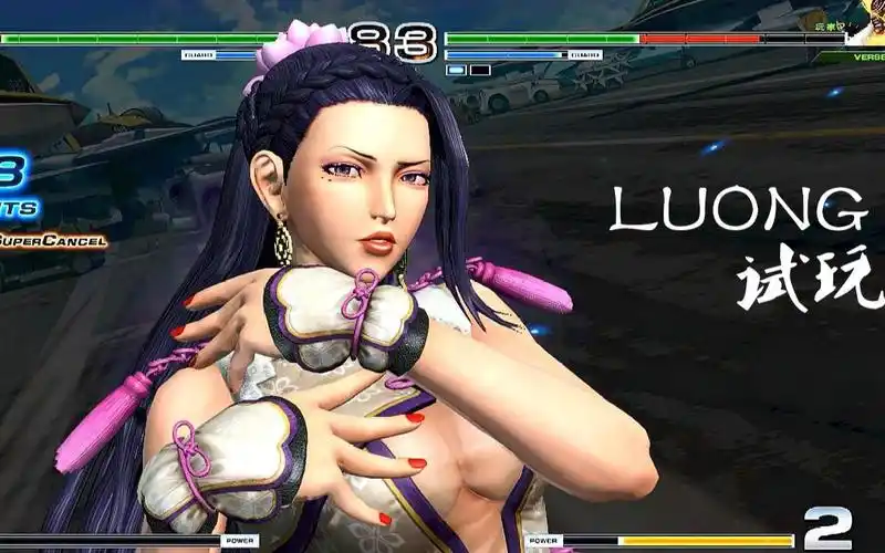 拳皇14-luong 师娘试玩-kofxiv mods - sexy luong mod