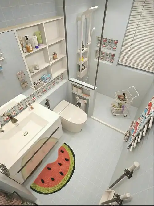 小清新卫生间装修设计分享