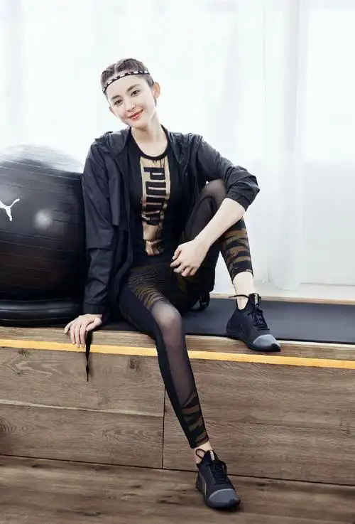 古力娜扎运动装性感写真图片