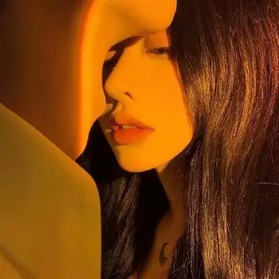 超清唯美意境情侣头像一对两张图片