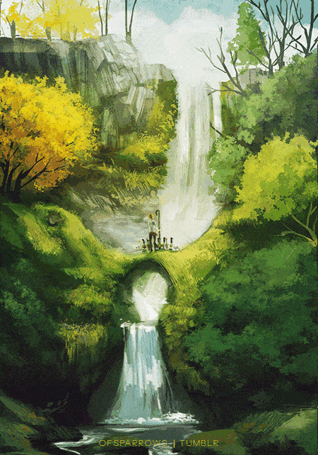 暖意满满,治愈效果爆表的动态插画