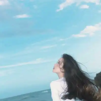 头像女背影或侧面高清好看的侧面背影女生头像图片