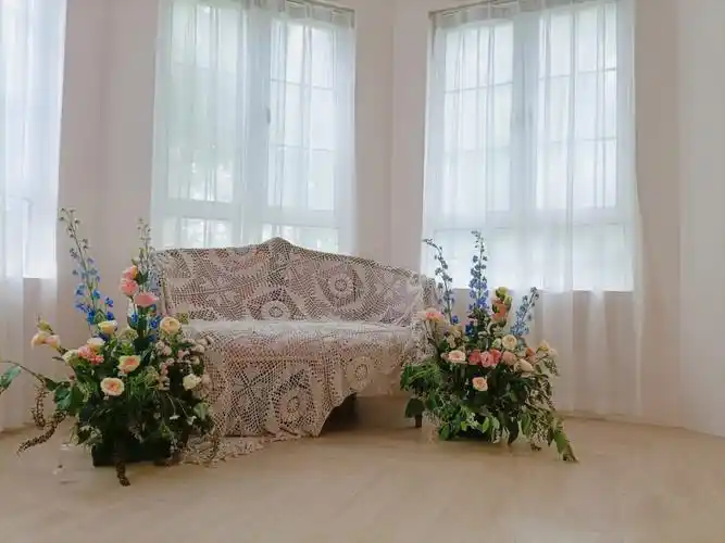 上海实景影棚花艺置景限时场地拍摄