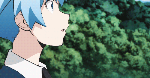 暗杀教室 动漫 二次元 亲亲 soogif soogif出品