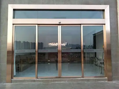 商铺酒店宾馆自动感应玻璃门