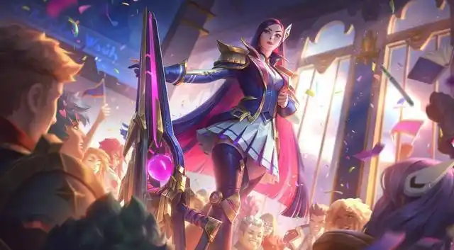 英雄联盟拉克丝游侠法师特效(战斗学院皮肤宇宙设定出炉)(4)