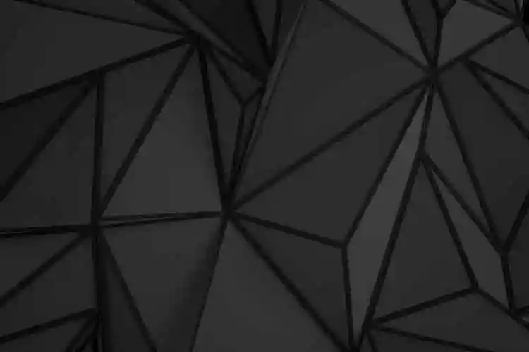 黑色极简主义3d多边形背景black3dpolygonalbackgrounds