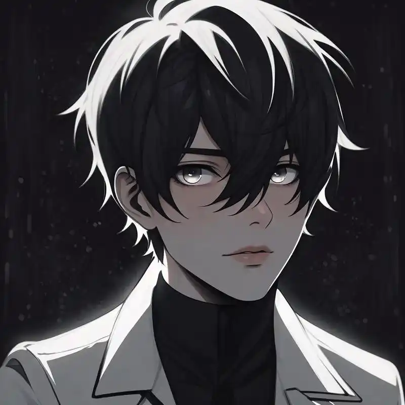 暗黑系列动漫男生头像94谁不爱呢?