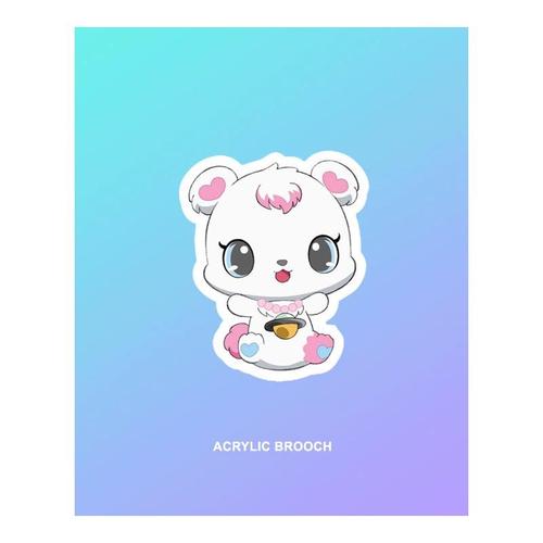 贴片徽章青蛙胸针可爱卡通小配饰萌萌装饰个性派对生日小猫猫咪