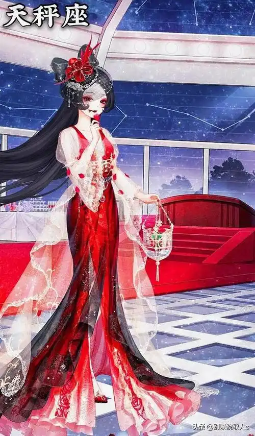 十二星座之红色系晚礼服