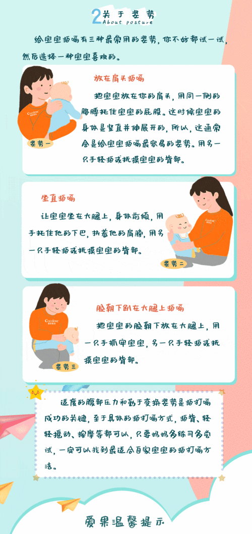 宝宝怎么拍嗝学会给宝宝正确拍嗝很重要