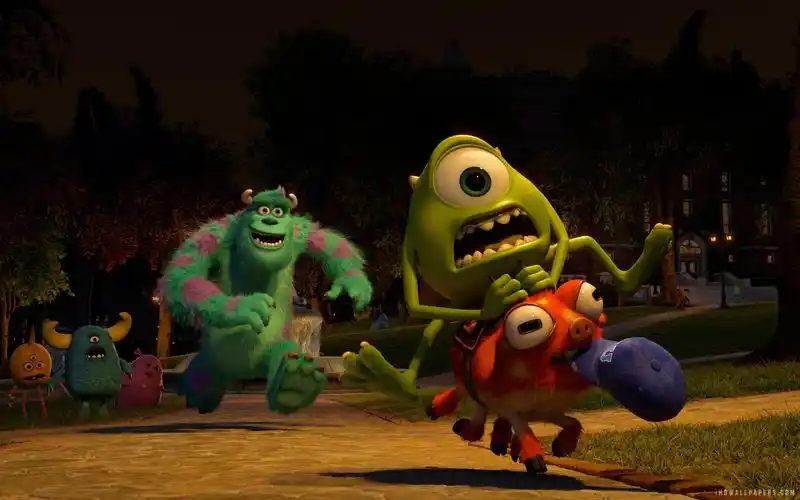 怪兽大学生活壁纸高清原图查看