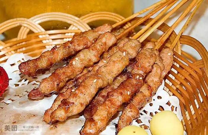 烤猪肉串
