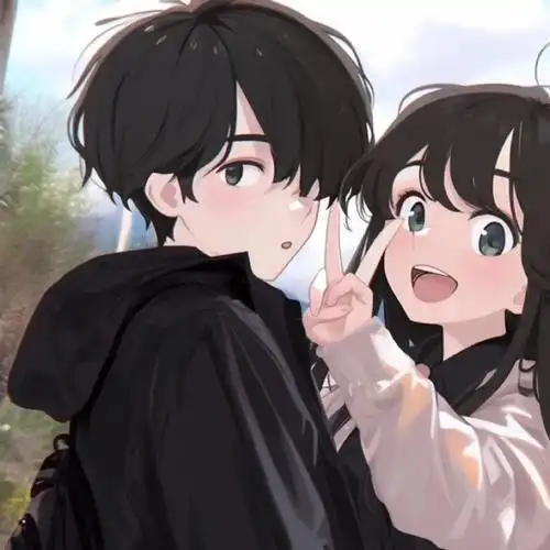 情漫|一眼沦陷的情侣头像!    #二次元新鲜事