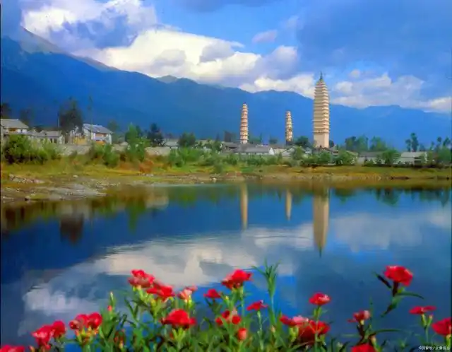 江边风景"日出江花红胜火,春来江水绿如蓝"——唐代:白居易