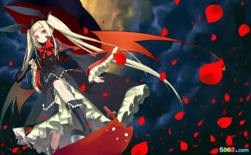 动漫图片女生吸血鬼