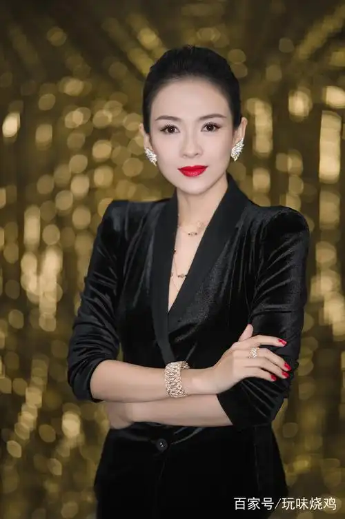 章子怡,每个侧脸都无可挑剔的美