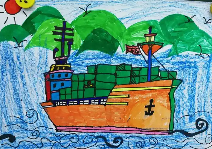 武夷山实验小学一年级 美术作品 ——船