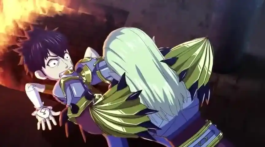 英雄别闹:吉拉格真倒霉,放大变身,却被小冰冰用骨头拖时间