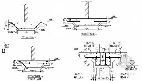 [施工图]砖混结构住宅结构施工图(六层筏板基础)