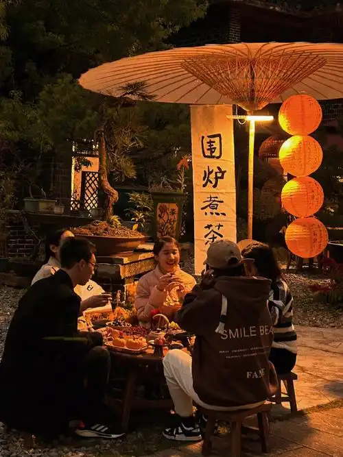 围炉烤茶有烟火气的生活最诗意