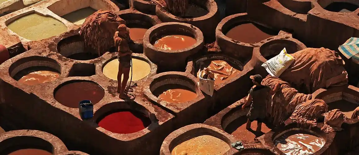 菲斯——"臭名昭著"的皮革染坊