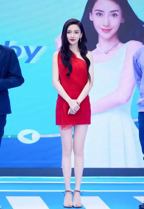 杨颖|一字带高跟鞋美jio丫_脚丫_魅力_才华