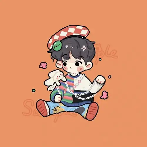 q版人物  #稿件展示  #q版  #严浩翔