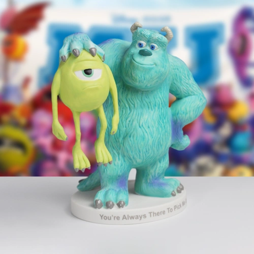 precious公司怪物大学怪兽利文moments苏利文毛怪长毛摆件