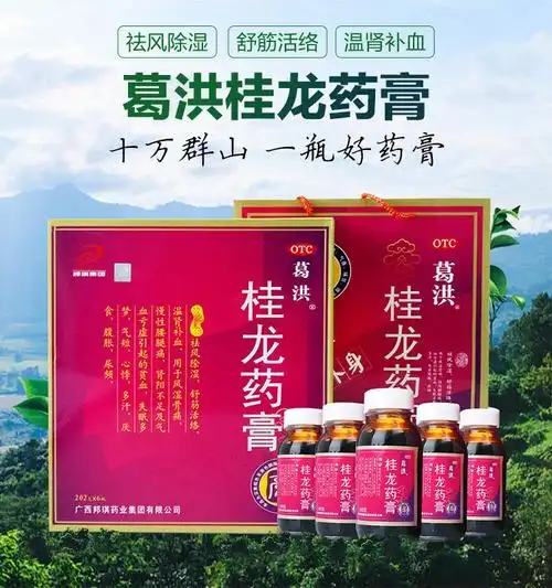 葛洪桂龙药膏202g6瓶