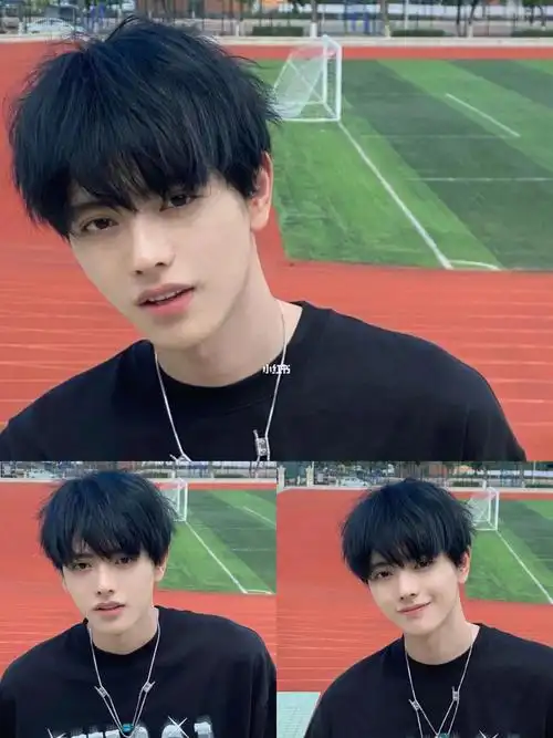 男生天花板显白深色回头率爆表的蓝黑色