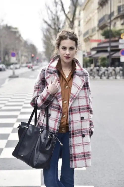 街拍潮人教你羊绒大衣怎么穿