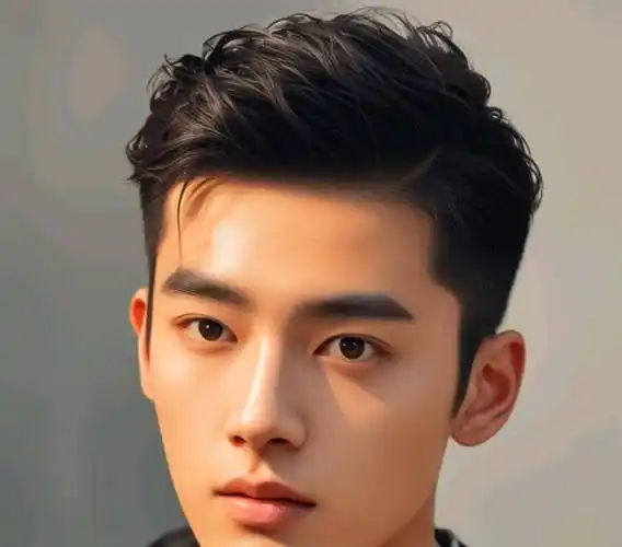 露额头纹理烫是一种既时尚又优雅的发型.更能展现你成熟的魅力.3.