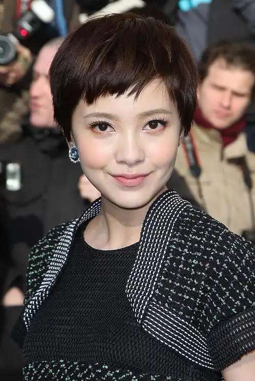快看有好货我觉得最漂亮的短发是类似郭碧婷的那种短发,带点波波头的