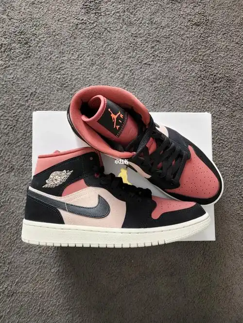 布理斯班出鞋红豆奶茶aj1mid42码