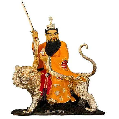 张天师道教师爷教祖正一摆件供奉佛像神像张道凌摆件